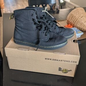 Dr. Martens Black Lace-Up Boots